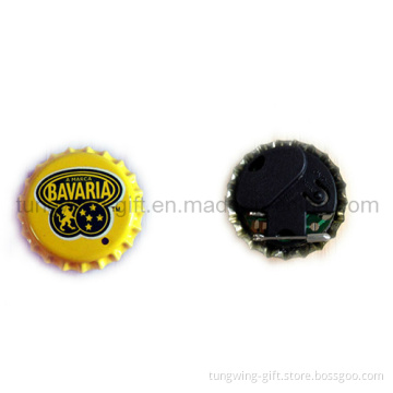 Holiday Flashing Metal Cap Badge